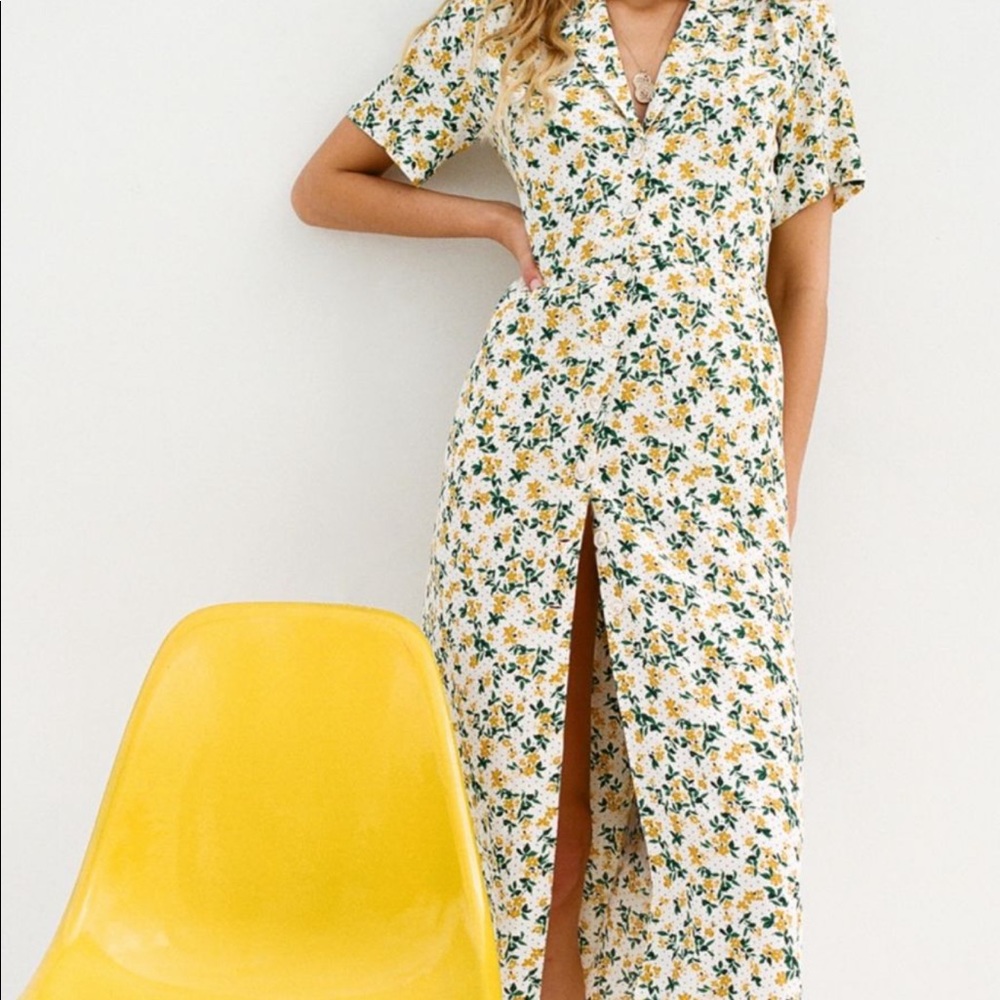 UO Mila Midi Dress